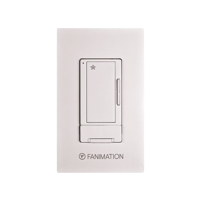Fanimation Ceiling Fan Wall Control/Receiver, 3 Speed Fan, White - WR505WH
