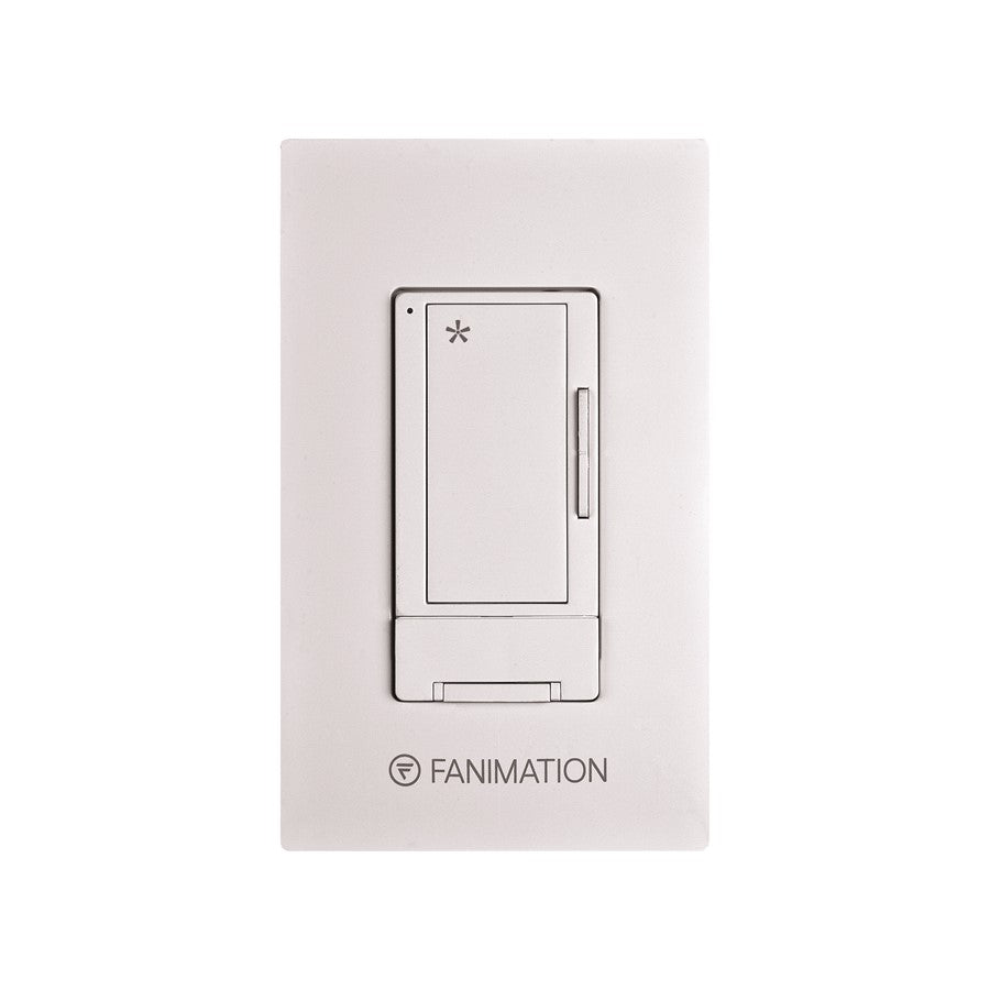 Fanimation Ceiling Fan Wall Control/Receiver, 3 Speed Fan, White - WR505WH