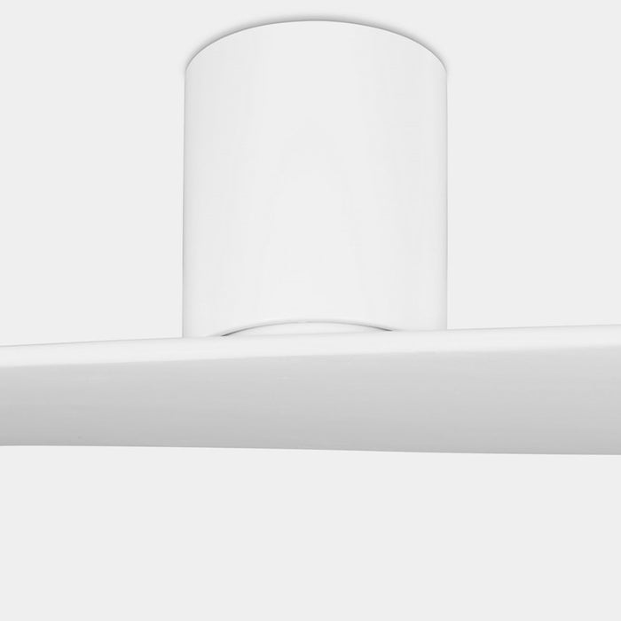 Visual Comfort Fan Plank Smart 60 Hugger Ceiling Fan, White/White