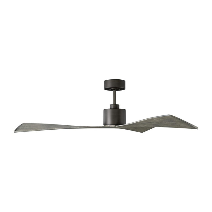 Visual Comfort Fan Adler 52" Ceiling Fan, Aged Pewter/Oak
