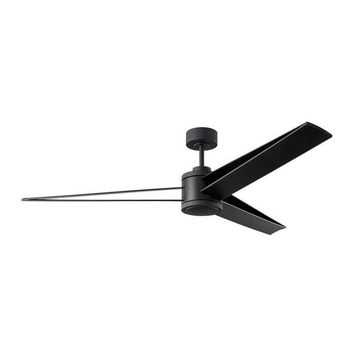 Visual Comfort Fan Armstrong 1 Lt 60" LED Ceiling Fan, Black