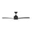 Visual Comfort Fan Avila Coastal 54" Ceiling Fan, White/Opal