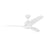 Visual Comfort Fan Avila Coastal 54" Ceiling Fan, White/Opal