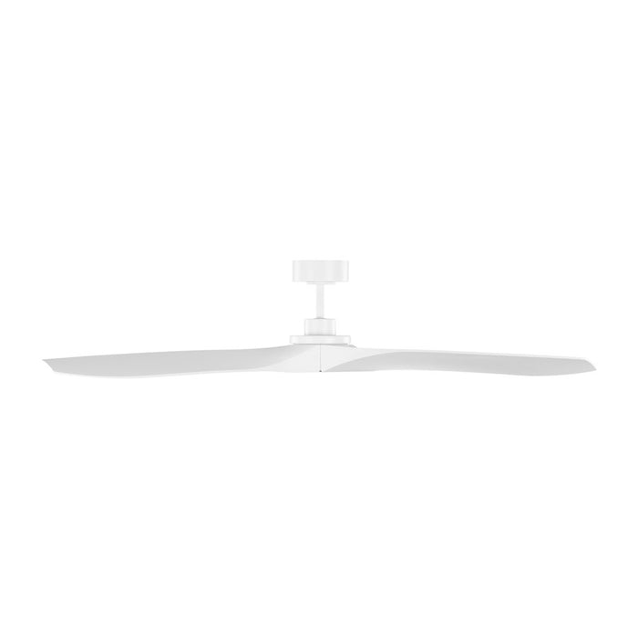 Visual Comfort Fan Collins Coastal Smart 60" Ceiling Fan, White