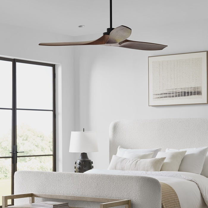 Visual Comfort Fan Collins Smart 60" Ceiling Fan, Aged Pewter