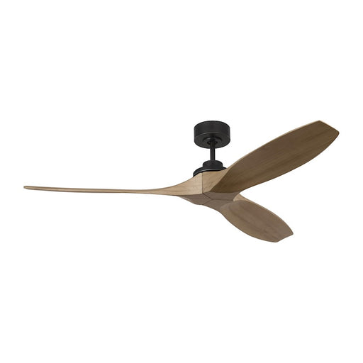 Visual Comfort & Co. 60" Collins Smart Ceiling Fan, Black - 3CLNSM60MBKNH