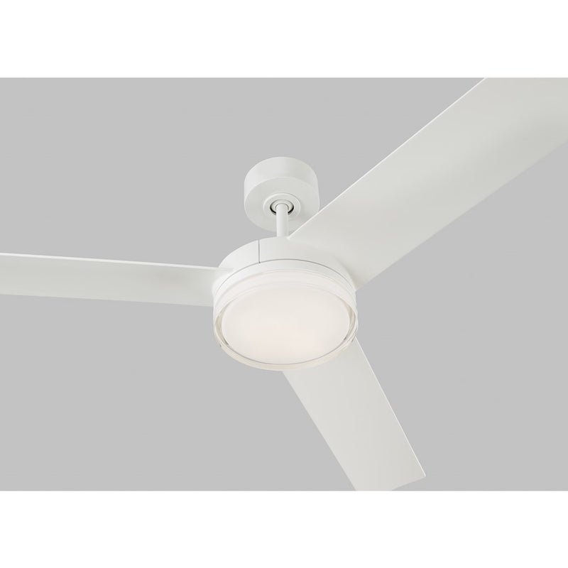 Visual Comfort Fan Cirque Indoor Ceiling Fan, Matte White