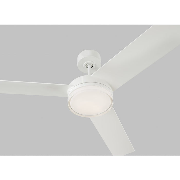 Visual Comfort Fan Cirque Indoor Ceiling Fan, Matte White