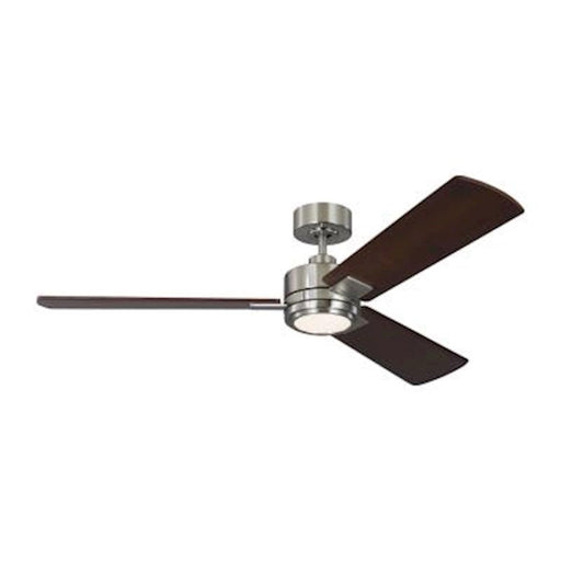 Visual Comfort & Co. Harris Smart 1 Lt LED Ceiling Fan, Steel/Frost - 3HASM56BSD