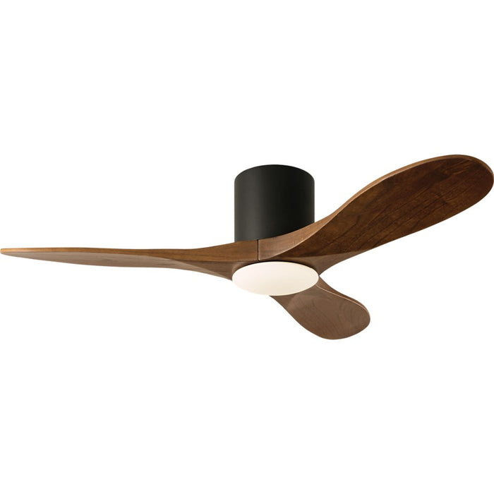 Visual Comfort Fan Maverick 44 Hugger LED Fan, Black/Walnut
