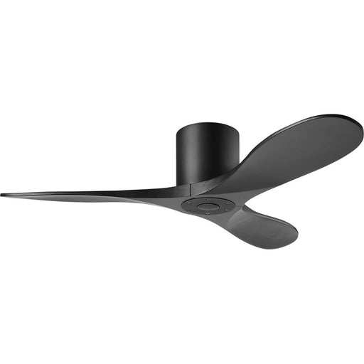 Visual Comfort Fan Maverick Smart 44 Hugger Ceiling Fan, Black - 3MAVHSM44MBKMBK