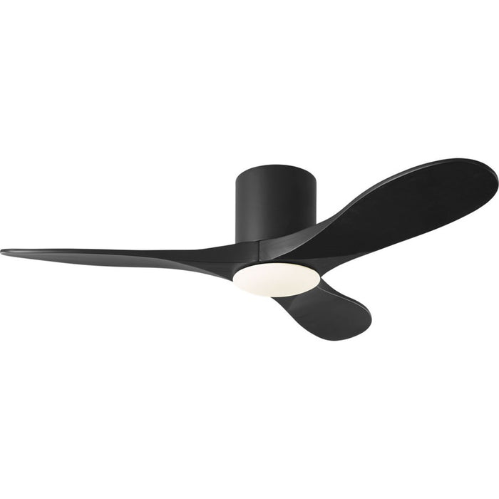 Visual Comfort Fan Maverick 44 Hugger LED Ceiling Fan, Blk - 3MAVHSM44MBKMBKD