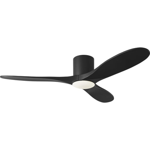 Visual Comfort Fan Maverick 52 Hugger LED Ceiling Fan, Blk - 3MAVHSM52MBKMBKD