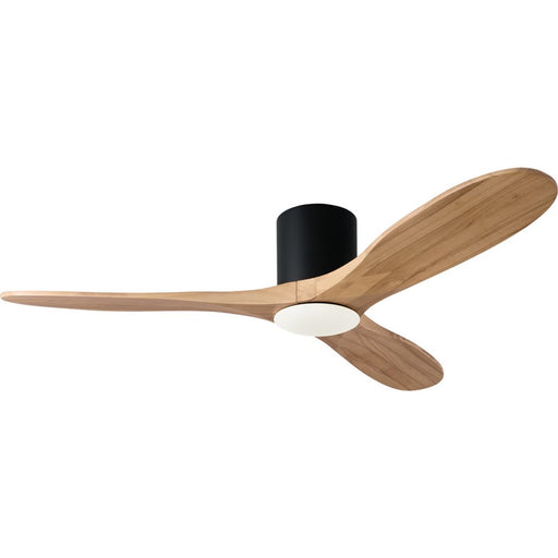 Visual Comfort Fan Maverick 52 Hugger LED Fan, Black/Honey