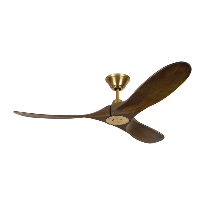 Visual Comfort Fan Maverick II Ceiling Fan, Steel/Walnut