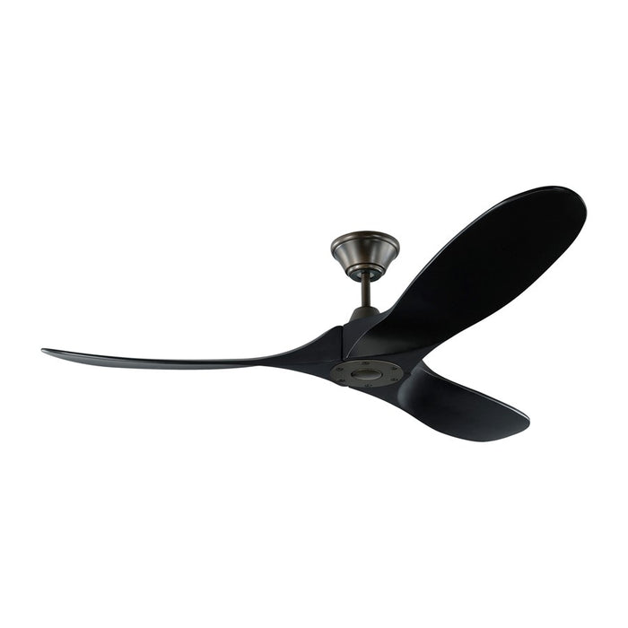Visual Comfort Fan Maverick II Ceiling Fan, Steel/Walnut