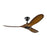 Visual Comfort Fan Maverick II Ceiling Fan, Steel/Walnut