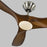 Visual Comfort Fan Maverick II LED Ceiling Fan, Steel Koa