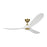 Visual Comfort Fan Maverick Ceiling Fan, Matte Black/Walnut