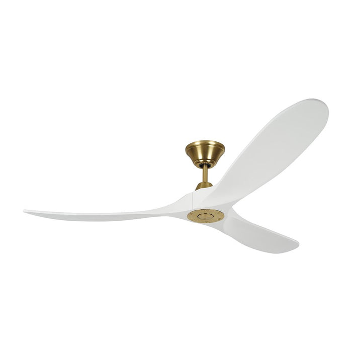 Visual Comfort Fan Maverick Ceiling Fan, Matte Black/Walnut