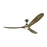 Visual Comfort Fan Maverick Max LED Ceiling Fan, Steel/Koa