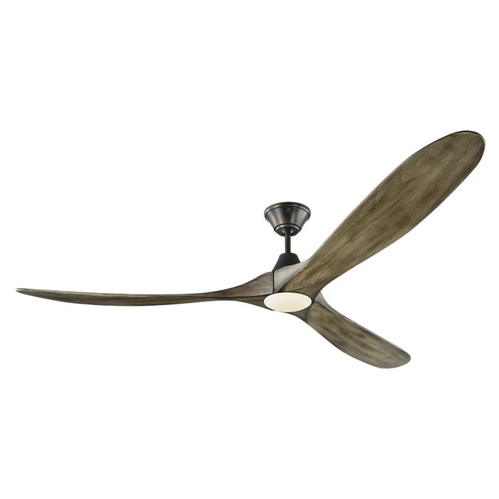 Visual Comfort Fan Maverick Max LED Ceiling Fan, Steel/Koa