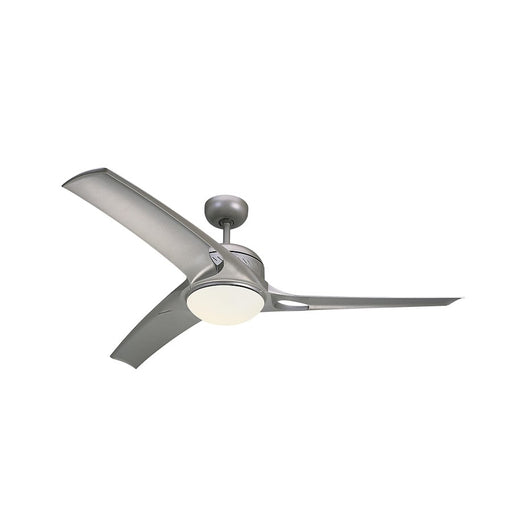 Monte Carlo Fan Company Mach One Ceiling Fan, Titanium/Matte Opal