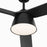 Visual Comfort Fan Studio Smart 60 LED Ceiling Fan, Black/Black