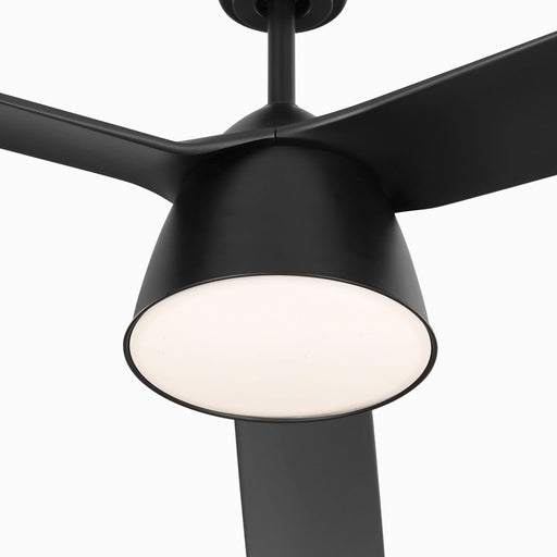 Visual Comfort Fan Studio Smart 60 LED Ceiling Fan, Black/Black