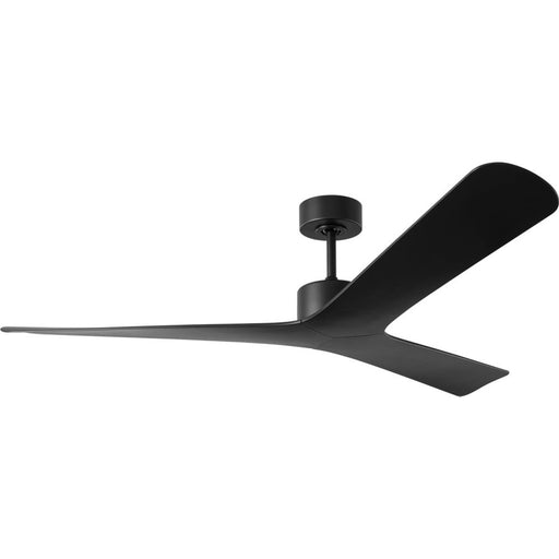 Visual Comfort Fan Tri Plank Smart 57 Ceiling Fan, Black/Black - 3TPKSM57MBK