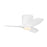 Generation Lighting Titus 32 Hugger LED Fan, White/White/Light Kit - 3TTHR32RZWD