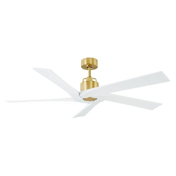 Visual Comfort Fan Aspen 56" Ceiling Fan, Brushed Steel