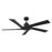 Visual Comfort Fan Aspen 56" Ceiling Fan, Brushed Steel