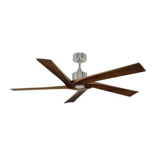 Visual Comfort Fan Aspen 56" Ceiling Fan, Brushed Steel