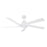 Visual Comfort Fan Aspen 56" Ceiling Fan, Brushed Steel