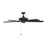 Monte Carlo Fan Company Colony Max Ceiling Fan, Black