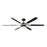Visual Comfort Fan Loft 72" Ceiling Fan, White/Brass