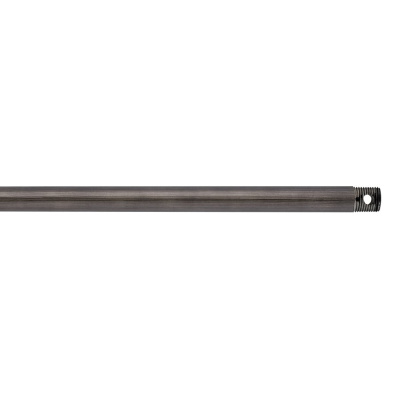 Generation Lighting 24" Threaded Downrod, Aged Pewter - DRT24AGP