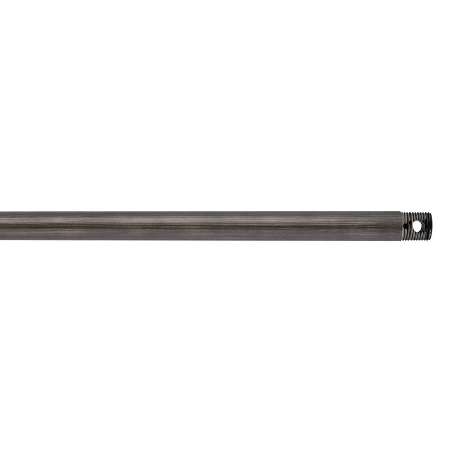 Generation Lighting 24" Threaded Downrod, Aged Pewter - DRT24AGP