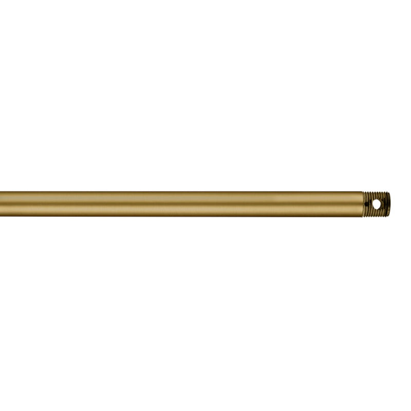 Generation Lighting 24" Threaded Downrod, Burnished Brass - DRT24BBS