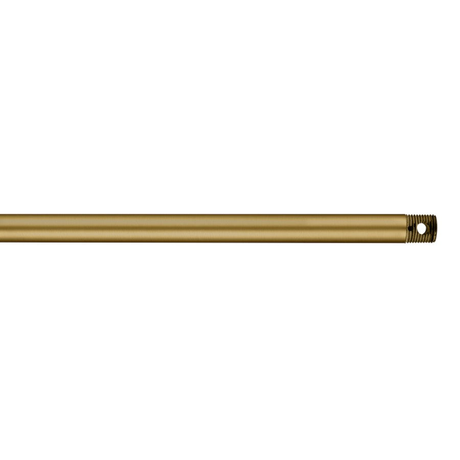 Generation Lighting 72" Threaded Downrod, Burnished Brass - DRT72BBS