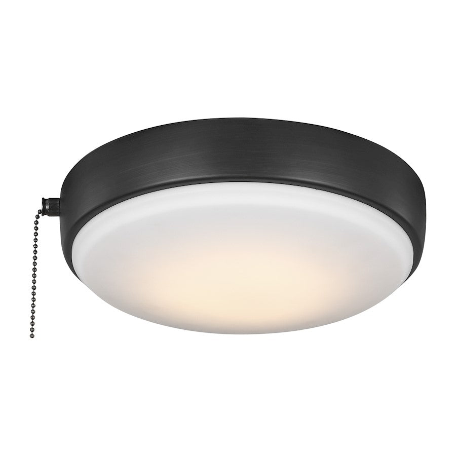 Visual Comfort Fan 9" Ceiling Fan Light Kit, Matte Black