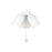 Generation Lighting Emile Light Kit, White/Etched White Glass - MC267RZW