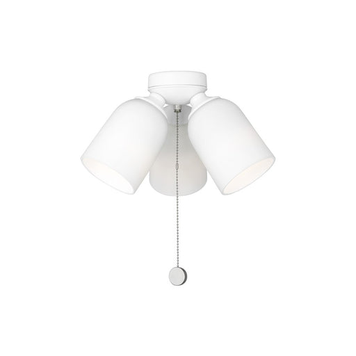 Generation Lighting Emile Light Kit, White/Etched White Glass - MC267RZW