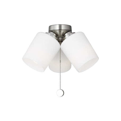 Generation Lighting Windom Light Kit, Brushed Nickel/Etched White - MC268BS