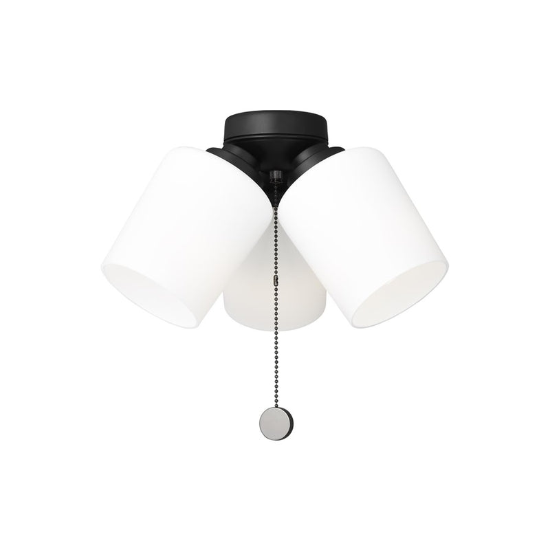 Generation Lighting Windom Light Kit, Black/Opal Etched Glass - MC268MBK