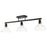 Golden Lighting Carver 3 Light Semi-Flush Mount