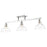 Golden Lighting Carver 3 Light Semi-Flush Mount