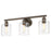 Golden Lighting Fisher 3 Light Bath Vanity, Rubbed Bronze