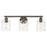 Golden Lighting Fisher 3 Light Bath Vanity, Rubbed Bronze